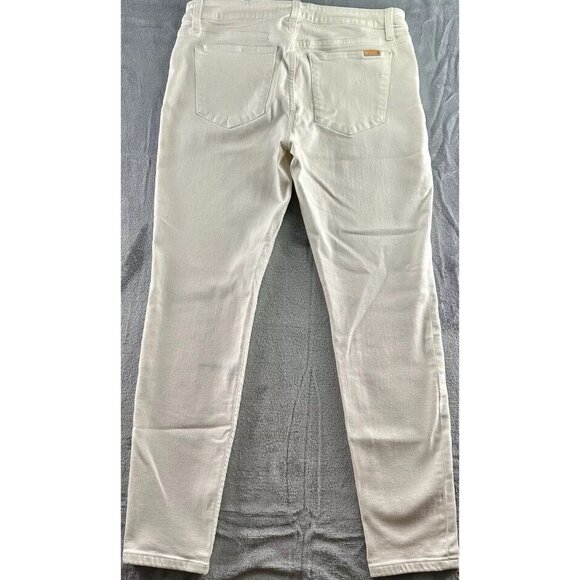 Joe's Jeans Flawless High Rise Skinny‎ Ankle White The Icon Sz 31 New$189 Hennie - Picture 3 of 16